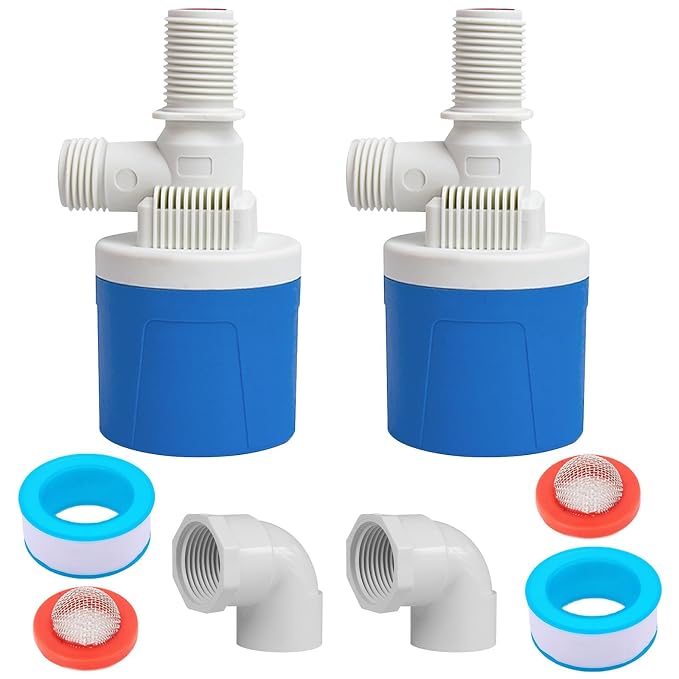 Vanne à flotteur automatique pour réservoir d’eau – 1/2 pouce